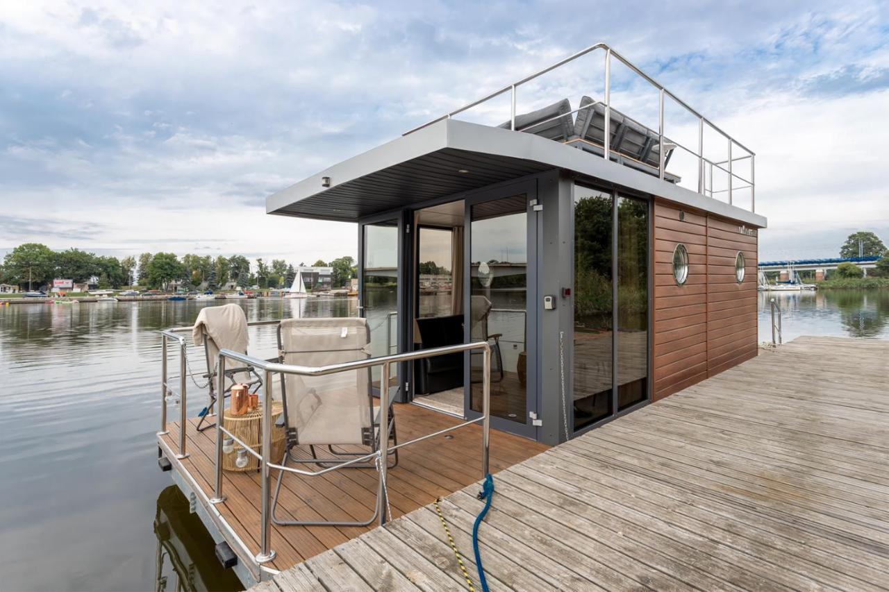 Lemuria Houseboat - Plywajacy Domek Na Wodzie 브로츠와프 외부 사진