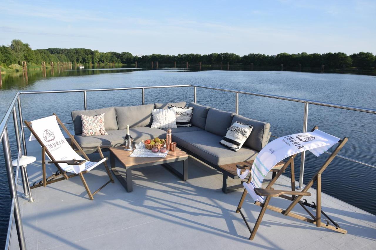 Lemuria Houseboat - Plywajacy Domek Na Wodzie 브로츠와프 외부 사진
