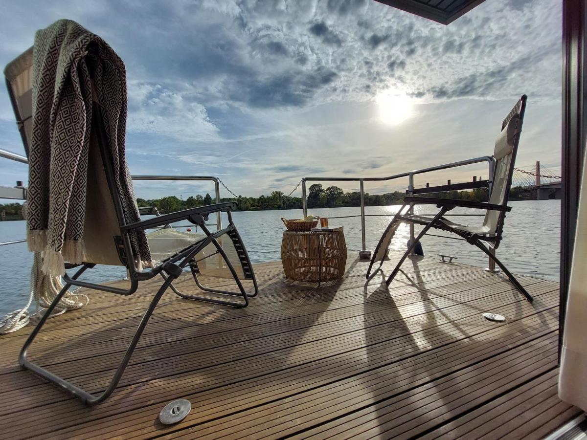 Lemuria Houseboat - Plywajacy Domek Na Wodzie 브로츠와프 외부 사진